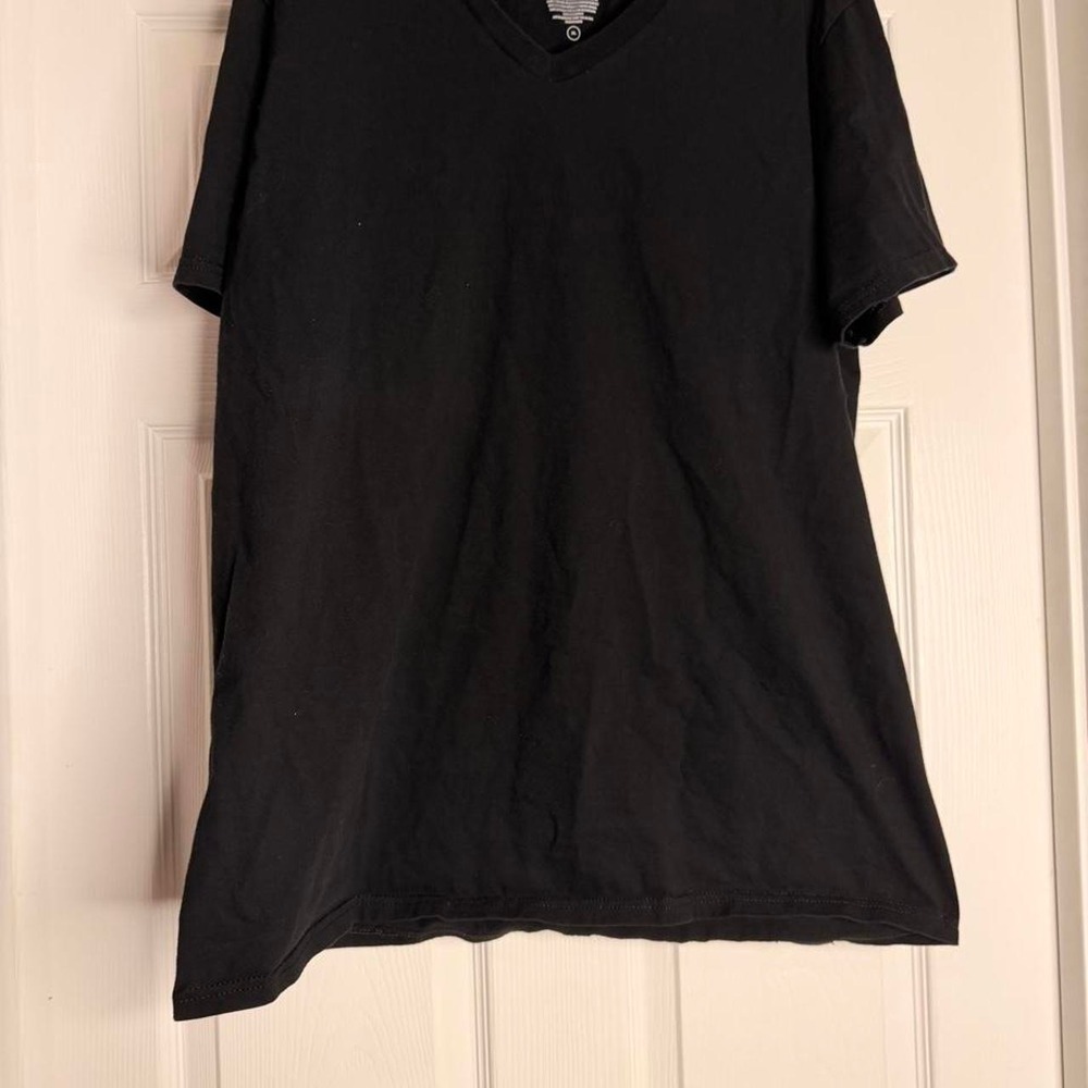 Goodfellow & Co. Black V-neck cotton t-shirt in XL